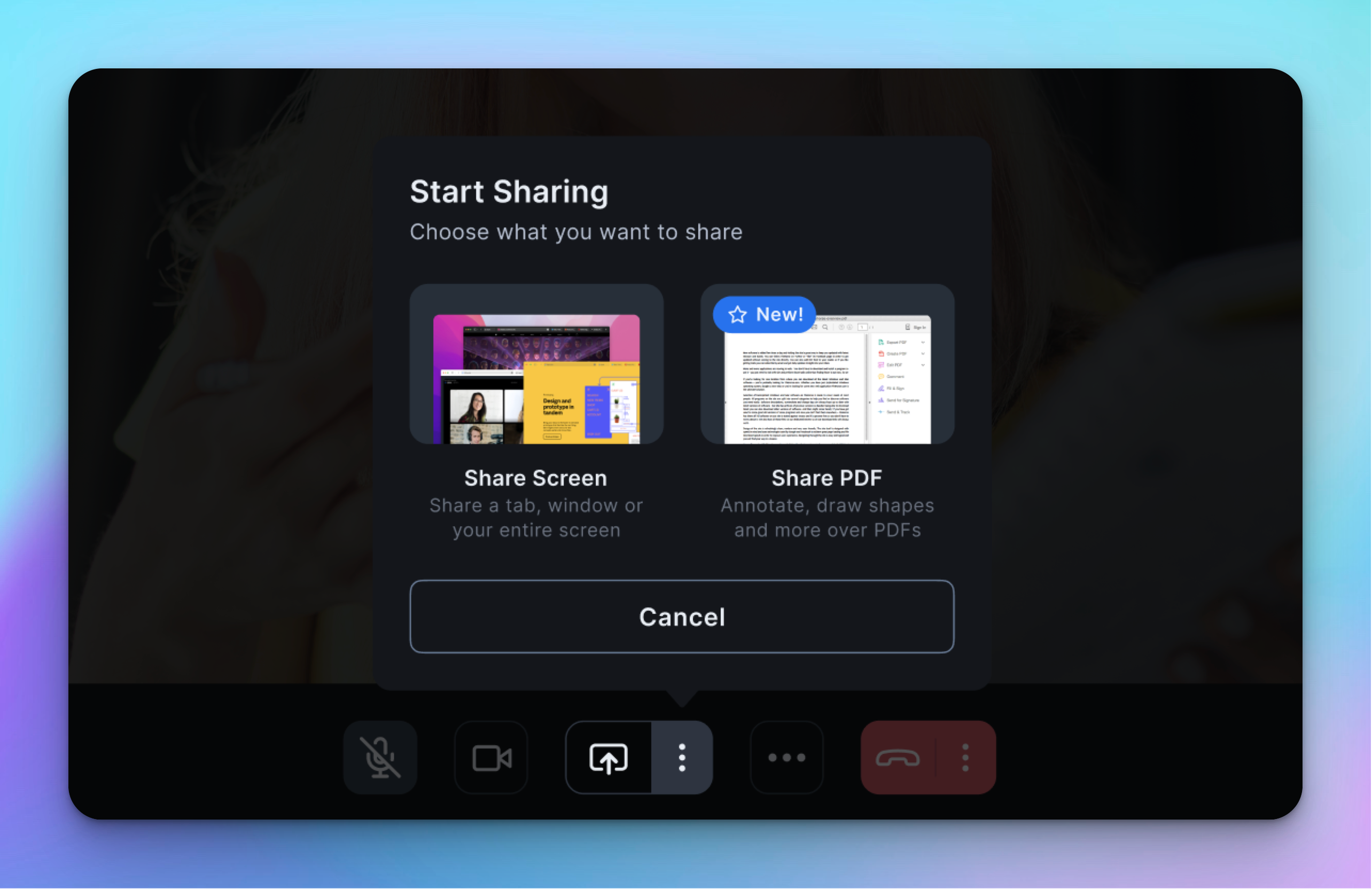 Enable PDF Sharing